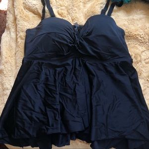 Torrid Underwire Tankini Swim Top